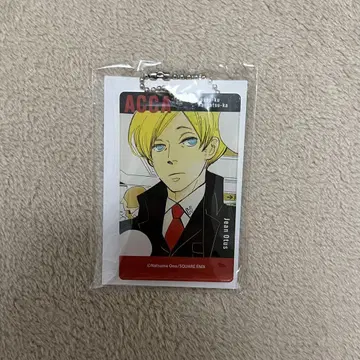 ACCA 13구 감찰과 복권 메이트 아크릴 블록 키링 진