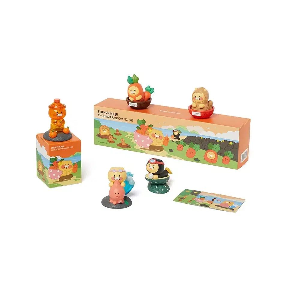 チュンシク FRIENDS IN JEJU フィギュア コンプリート KAKAOFRIENDS