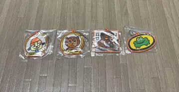 파라파 래퍼 러버 키링 러버 마스코트 4점