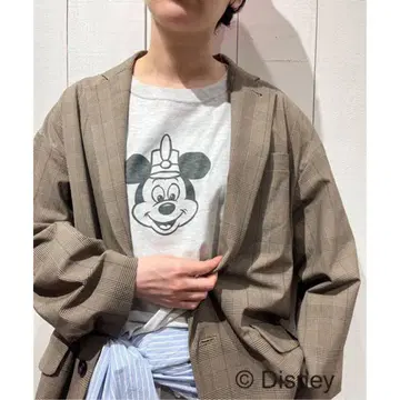 JOURNAL STANDARD LUXE Lessage 콜라보 미키 티셔츠