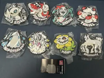 UNDERTALE 언더테일 캡슐 러버 마스코트 풀세트