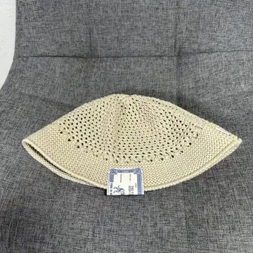 THE H.W.DOG&CO. COTTON KNIT HAT BEIGE