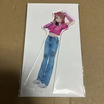 우에하라 아유무 아크릴 스탠드 DJ풍 의상 빌리지 뱅가드 한정판 콜라보