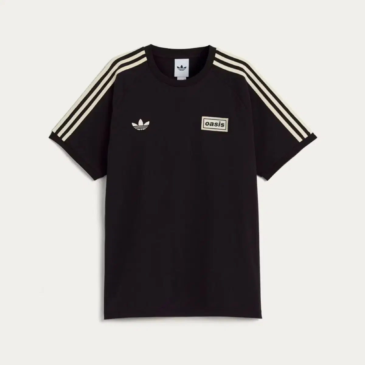 【最終値下げ】adidas×oasis football shirts Lサイズ UK限定】Oasis x adidas サッカーシャツ Lサイズ
