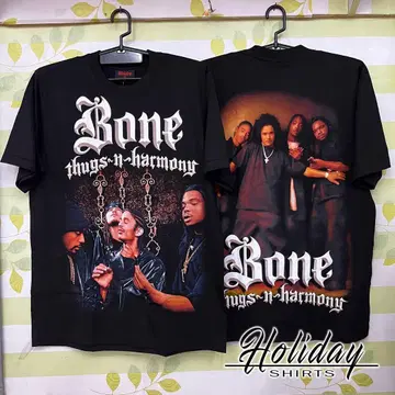 Bone thugs-n-harmony 셔츠 블랙