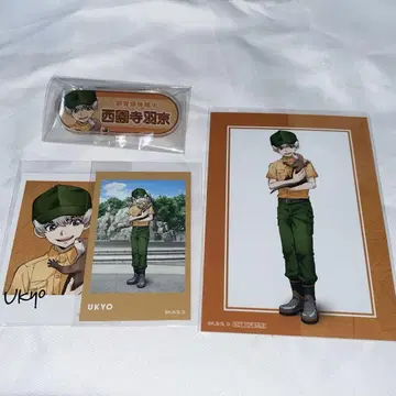 Dr.STONE 도부 동물공원 카드 명찰 사이엔지 깃털