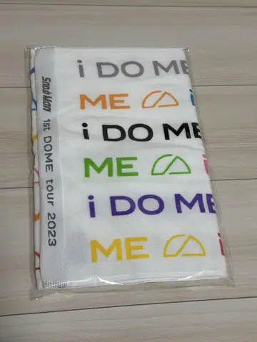 [미개봉] SnowMan 1st DOMEtour iDOME 페이스 타월