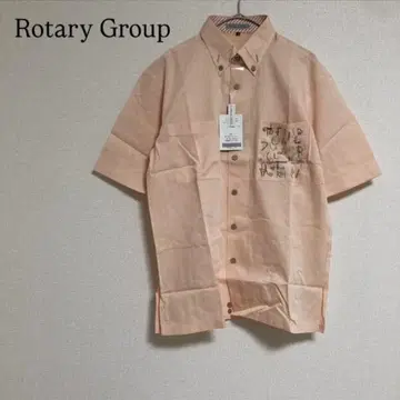 Rotary Group 반팔 셔츠 면100 코튼 48 L 새상품