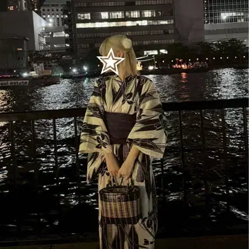 와나데시코 두근거리는 여름날의 사랑 유카타 헤코오비 2세트