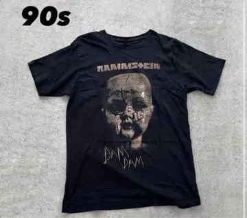 90s 1994s official Rammstein t-shirt y2k