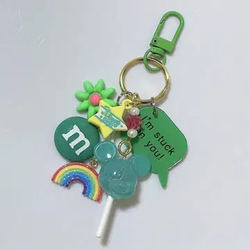 딸랑딸랑 키링 딸랑딸랑 캔디 그린