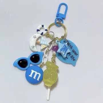 자라자라 키링 자라자라 캔디 블루