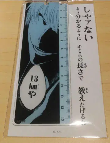 BLEACH WORLD 이치마루 긴 자 스타일 아크릴 키링