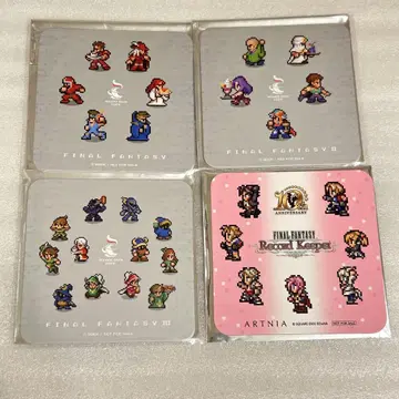 FINAL FANTASY 카페 코스터 피크리마 스콜 지탄