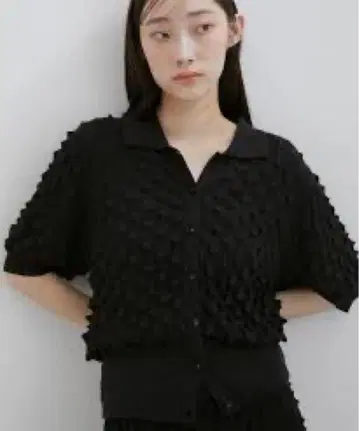 OPEN SESAME CLUB durian polo cardigan