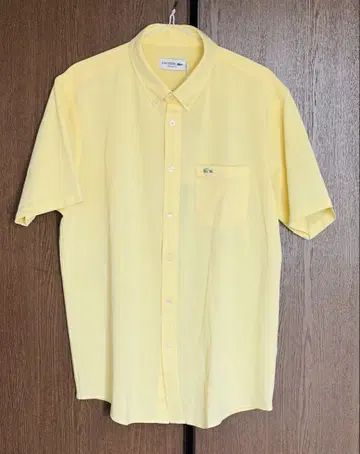 라코스테 LACOSTE PH441EL 버튼 다운 피케 셔츠 원포인트