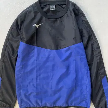 MIZUNO 미즈노 M 나일론 자켓 피스테 파랑 블루 블랙
