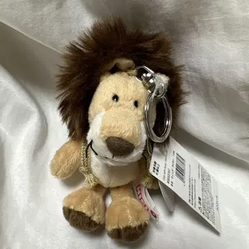 단종 NICI (니키) 가발 라이언 BB 키링 봉제 인형