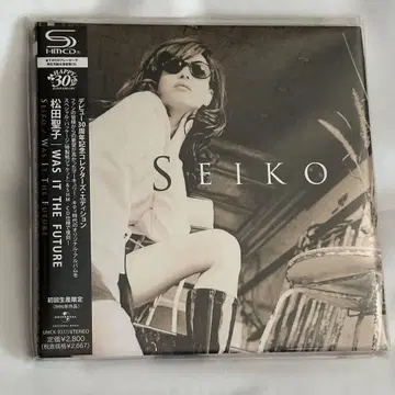 마츠다 세이코/Was It The Future (종이 자켓 사양)/CD