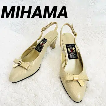 MIHAMA 미하마 스트랩 샌들 스틸레토 22.5cm