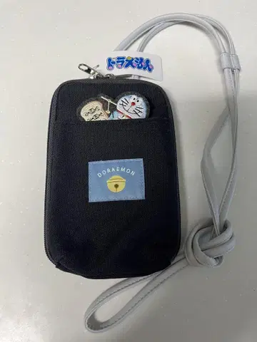 도라에몽 스마트폰 숄더 파우치 빼꼼 자수 비밀도구