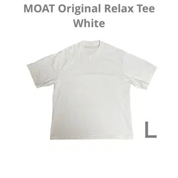 MOAT Original Relax Tee White