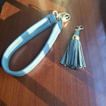 가죽 숄더 스트랩 태슬 포함