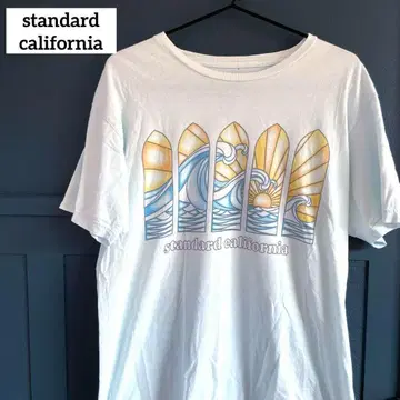 standard california KOMY 티셔츠 서핑 블루 L
