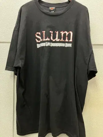 HARLEY DAVIDSON S.L.U.M. 티셔츠 3X 블랙