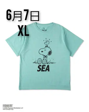 스무디 x WDS PGT 스누피 티셔츠