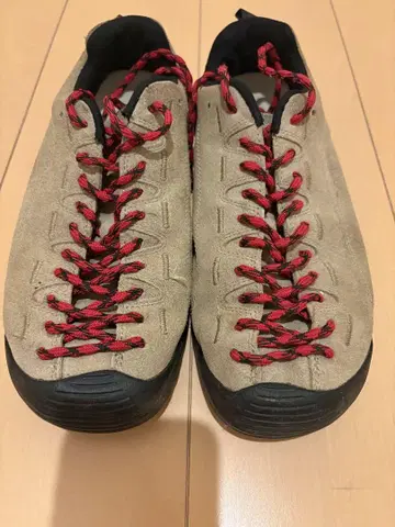 KEEN jasper 클라이밍 신발 베이지/블랙/빨간색