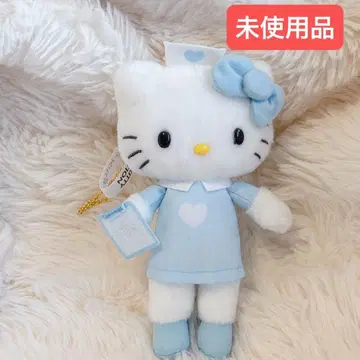 산리오 헬로키티 전시회 마스코트 홀더 간호사 봉제 인형 sanrio