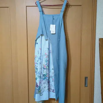 이즈스칼라 미사용 새상품 오버롤 스커트
