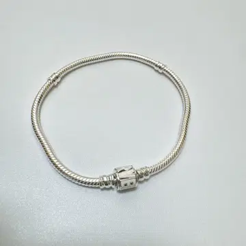 극미품 PANDORA 마블 SV925 팔찌