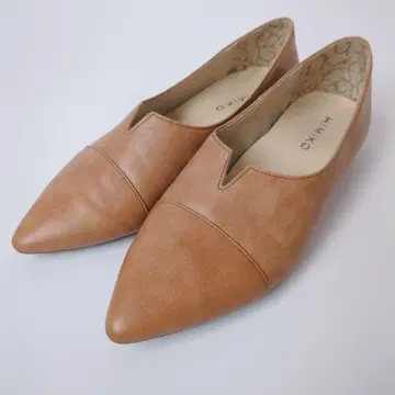 HIMIKO 플랫 펌프스 22.5cm 스틸레토 V컷