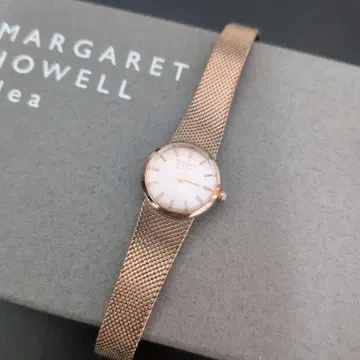 MARGARET HOWELL 골드 메쉬 시계