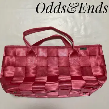 컨디션 최상 Odds&Ends 토트백 A4 가능 딥 핑크 빅