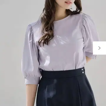 새상품 애니시스 [접촉 냉감] 미인 볼륨 슬리브 티셔츠