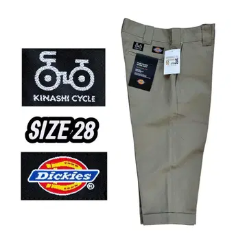 KNASHI CYCLE DICKIES 콜라보 크롭 팬츠 사이즈 28
