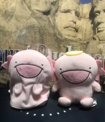 카라메루 천사와 유령 봉제 인형 우파루파 2개 세트