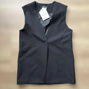 새상품 시마무라 마리에 콜라보 베스트 블랙 M