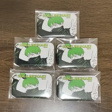 주술회전 스퀘어 캔뱃지 개말
