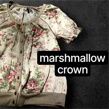 marshmallow cream 꽃무늬 시스루 정원 정원 시스루