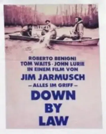 DOWN BY LAW 짐 자무쉬 영화 티셔츠 톰 웨이트 레어