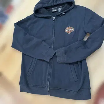 Harley-Davidson 블랙 풀 지퍼 후디