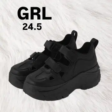 [새상품] GRL 통굽 스니커즈 샌들