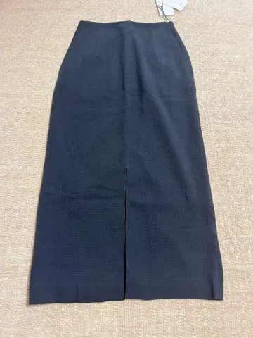 미사용 marmors 블랙 슬릿 타이트 스커트