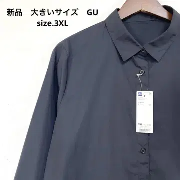 새상품 빅 사이즈 GU 레귤러 셔츠 17호
