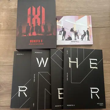 MONSTA X / We Are Here DVD 앨범 등 6세트