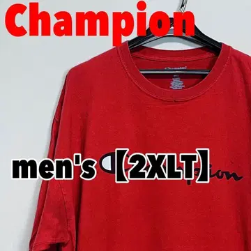 F418 [ Champion ] 반팔 프린트 티셔츠 [ 2XLT ]